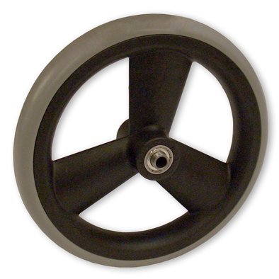 Rad mit 3-Speichen Kunststoff-Felge 200x28 mm NL60